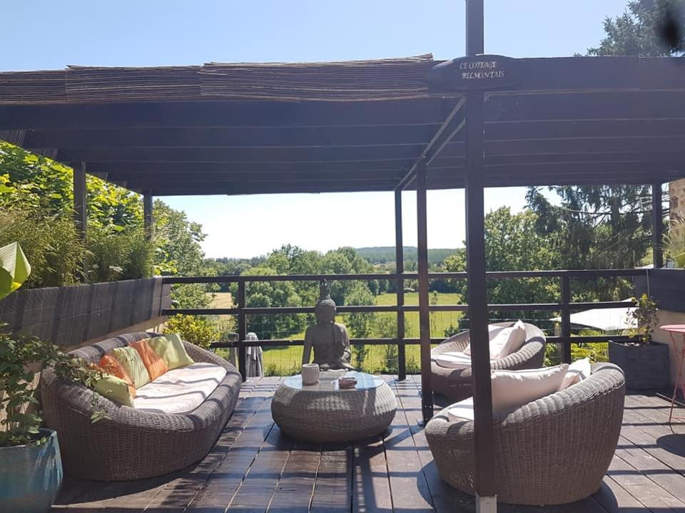 Le Cottage Belmontais, Maison Individuelle, Vue Panoramique Sur La Riviere Beaumont-sur-Sarthe Exterior foto